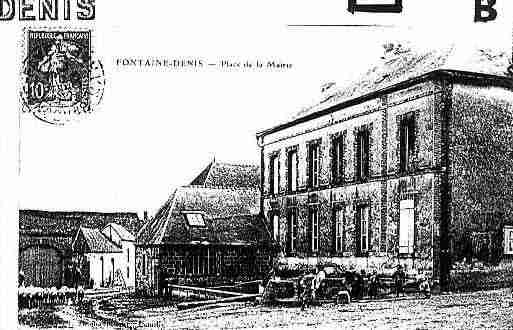 Ville de FONTAINEDENISNUIZY Carte postale ancienne