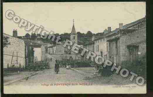 Ville de FONTENOYSURMOSELLE Carte postale ancienne