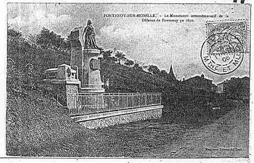 Ville de FONTENOYSURMOSELLE Carte postale ancienne