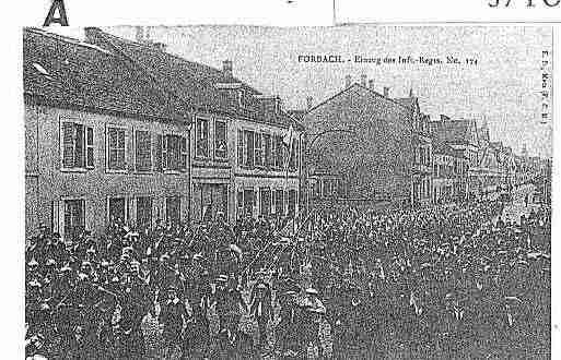 Ville de FORBACH Carte postale ancienne