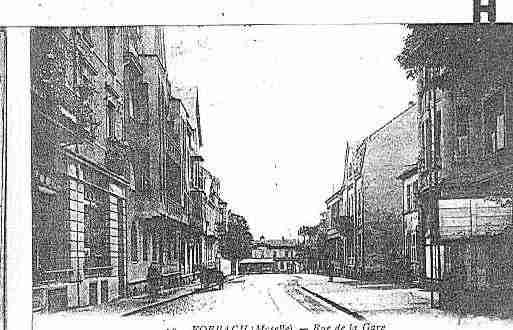 Ville de FORBACH Carte postale ancienne