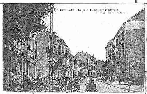 Ville de FORBACH Carte postale ancienne