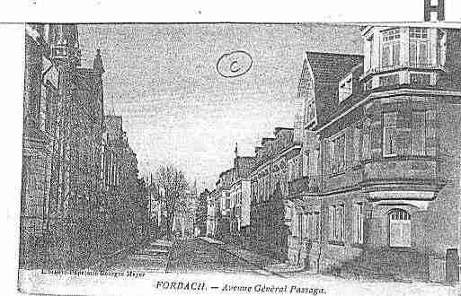 Ville de FORBACH Carte postale ancienne