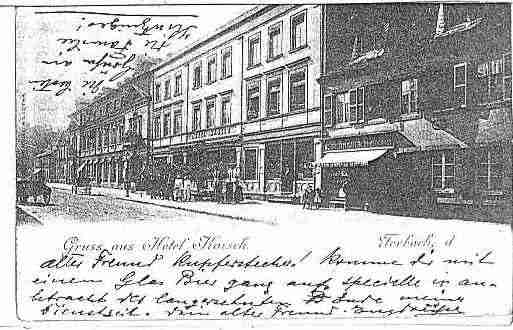 Ville de FORBACH Carte postale ancienne