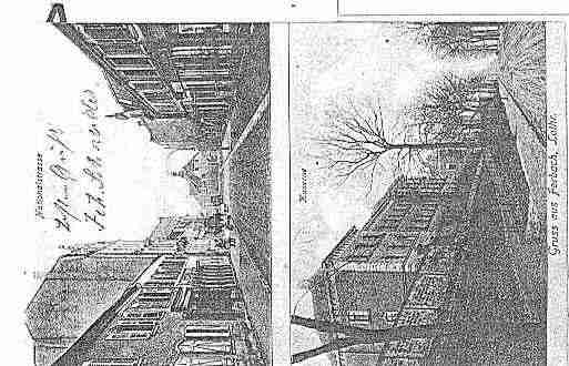 Ville de FORBACH Carte postale ancienne
