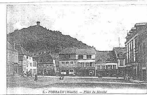 Ville de FORBACH Carte postale ancienne