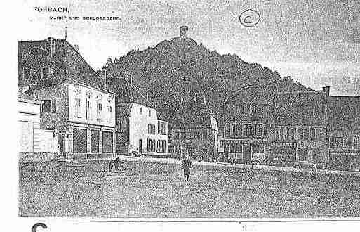 Ville de FORBACH Carte postale ancienne
