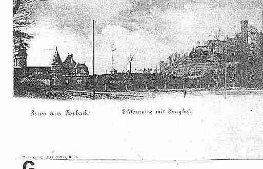 Ville de FORBACH Carte postale ancienne