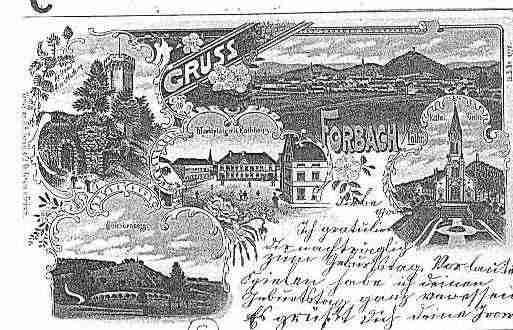 Ville de FORBACH Carte postale ancienne Ville de FORBACH Carte postale ancienne