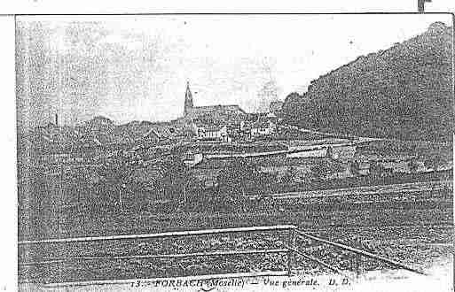 Ville de FORBACH Carte postale ancienne