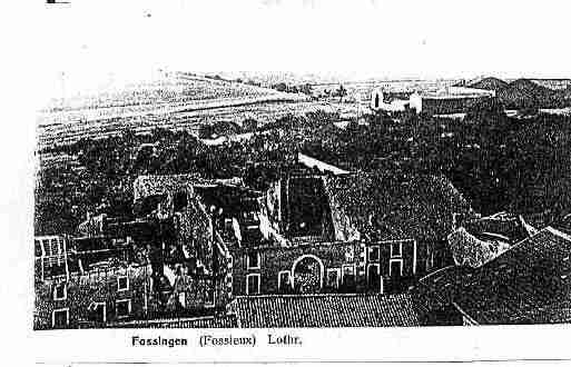 Ville de FOSSIEUX Carte postale ancienne