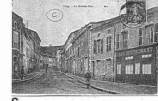 Ville de FOUG Carte postale ancienne
