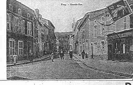 Ville de FOUG Carte postale ancienne