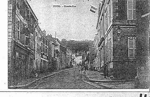 Ville de FOUG Carte postale ancienne Ville de FOUG Carte postale ancienne