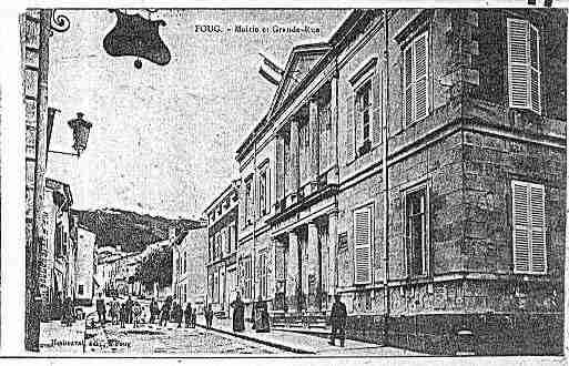 Ville de FOUG Carte postale ancienne Ville de FOUG Carte postale ancienne
