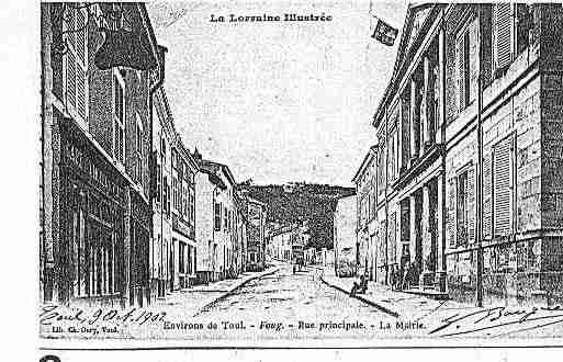 Ville de FOUG Carte postale ancienne