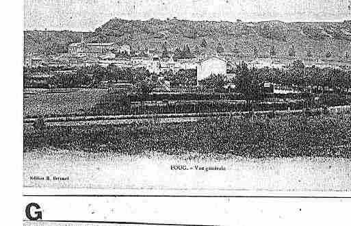 Ville de FOUG Carte postale ancienne