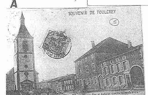 Ville de FOULCREY Carte postale ancienne