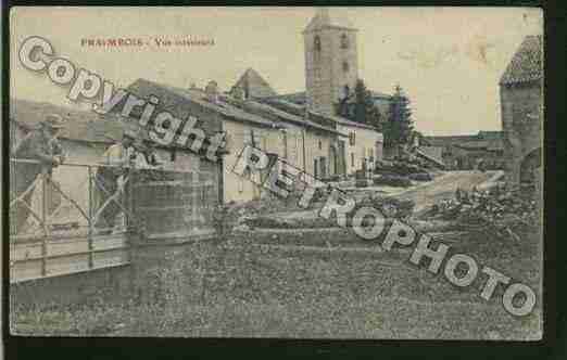 Ville de FRAIMBOIS Carte postale ancienne