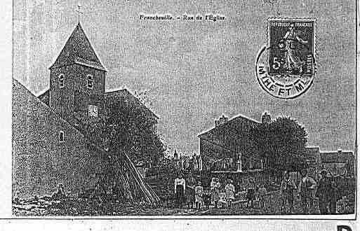 Ville de FRANCHEVILLE Carte postale ancienne