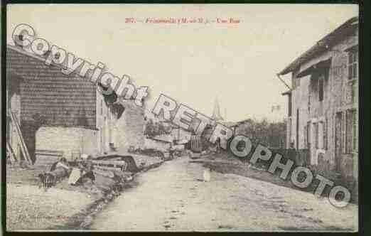 Ville de FREMONVILLE Carte postale ancienne