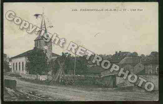 Ville de FREMONVILLE Carte postale ancienne