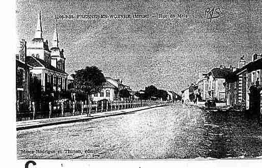 Ville de FRESNESENWOEVRE Carte postale ancienne