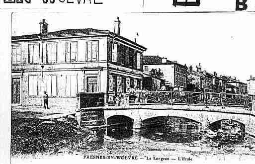 Ville de FRESNESENWOEVRE Carte postale ancienne