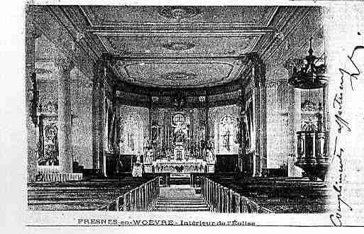 Ville de FRESNESENWOEVRE Carte postale ancienne