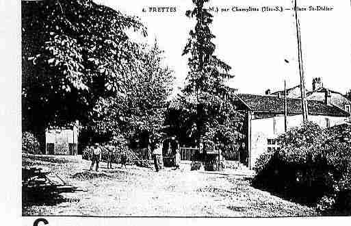 Ville de FRETTES Carte postale ancienne