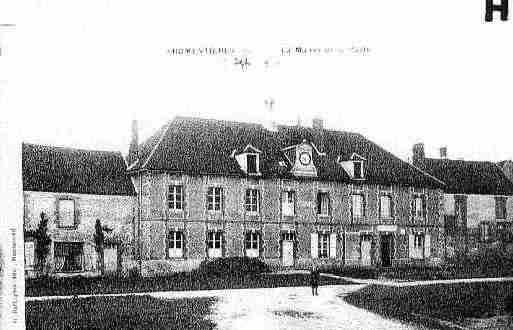 Ville de FROMENTIERES Carte postale ancienne