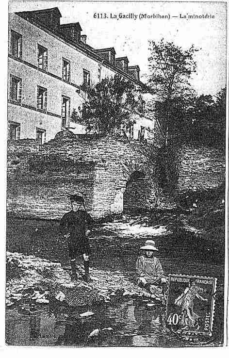 Ville de GACILLY(LA) Carte postale ancienne