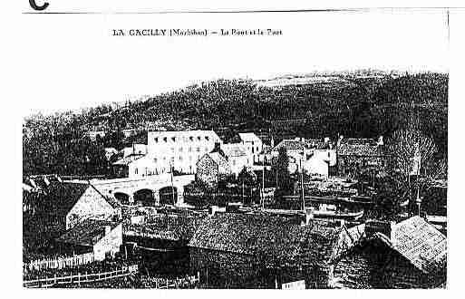 Ville de GACILLY(LA) Carte postale ancienne