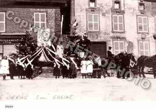 Ville de GARCHE Carte postale ancienne