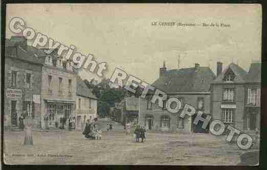 Ville de GENESTSAINTISLE(LE) Carte postale ancienne