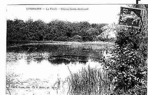 Ville de GERMAINE Carte postale ancienne