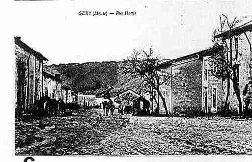 Ville de GERY Carte postale ancienne