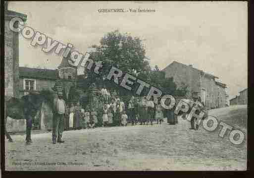 Ville de GIBEAUMEIX Carte postale ancienne