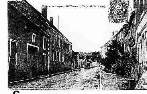 Ville de GIEYSURAUJON Carte postale ancienne