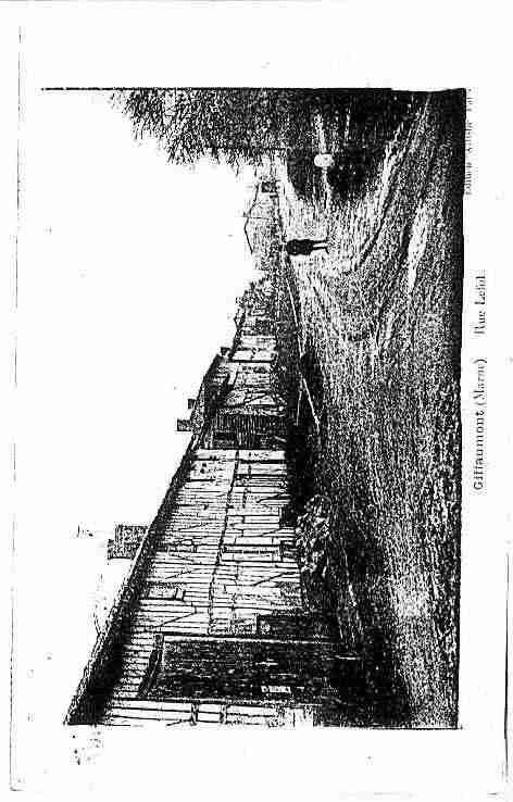 Ville de GIGNYBUSSY Carte postale ancienne