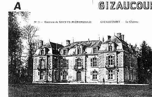 Ville de GIZAUCOURT Carte postale ancienne