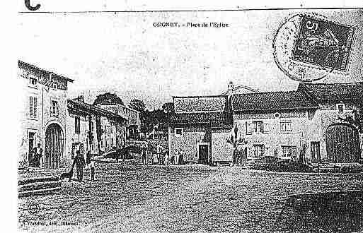 Ville de GOGNEY Carte postale ancienne