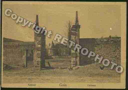 Ville de GOIN Carte postale ancienne