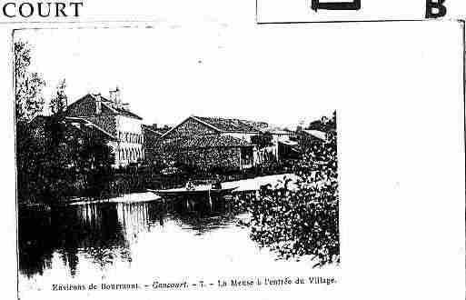 Ville de GONCOURT Carte postale ancienne