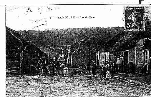 Ville de GONCOURT Carte postale ancienne