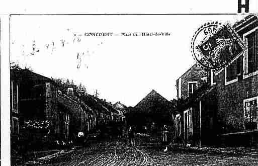 Ville de GONCOURT Carte postale ancienne