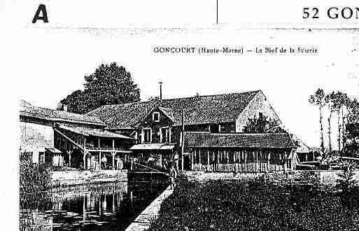 Ville de GONCOURT Carte postale ancienne