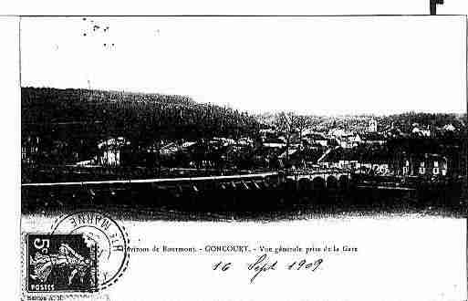 Ville de GONCOURT Carte postale ancienne