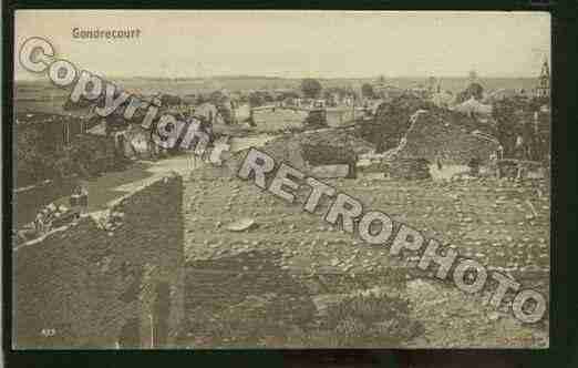 Ville de GONDRECOURTAIX Carte postale ancienne