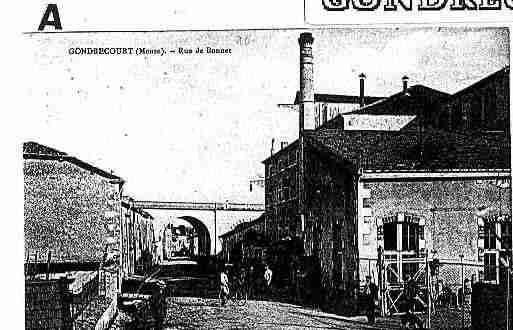 Ville de GONDRECOURTLECHATEAU Carte postale ancienne